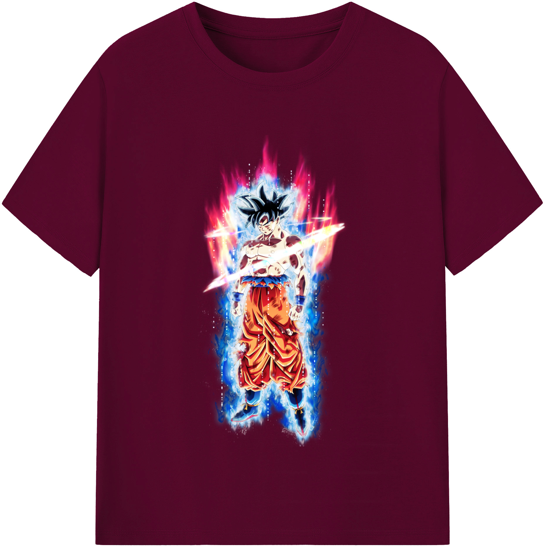 （画像用） ドラゴンボール 孫悟空（そん ごくう）Son Goku カカロット DRAGON BALL Kakarotto レディースカジュアルプリントTシャツ（綿100％）